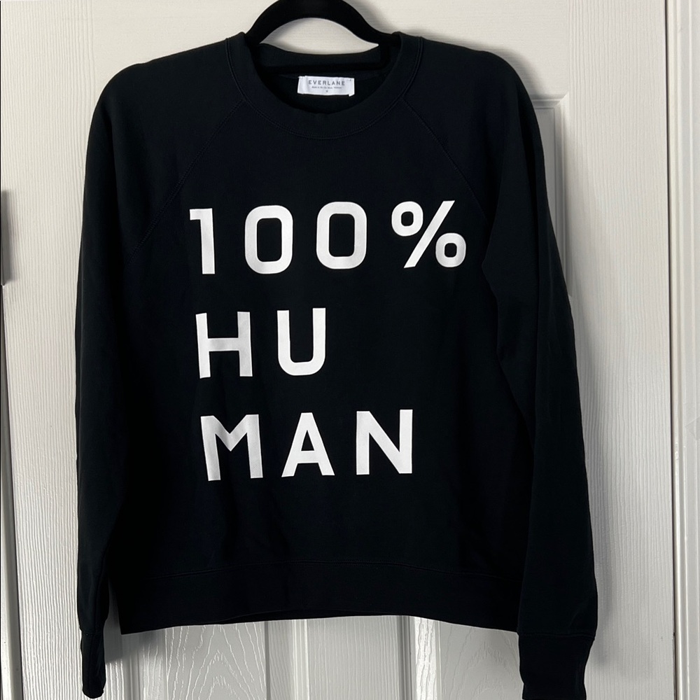 Everlane Black Crewneck Sweater